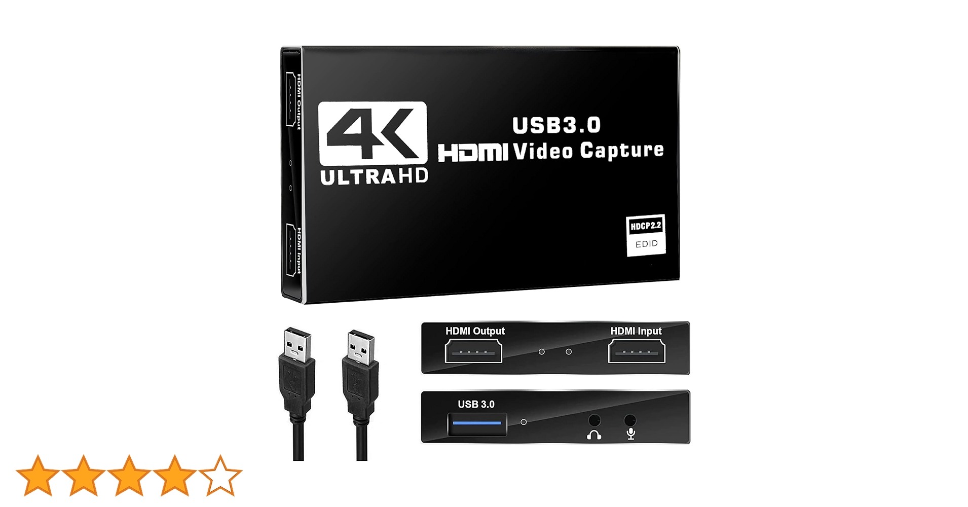 Amazon.co.jp: BotthHealth 4K HDMI キャプチャーボード